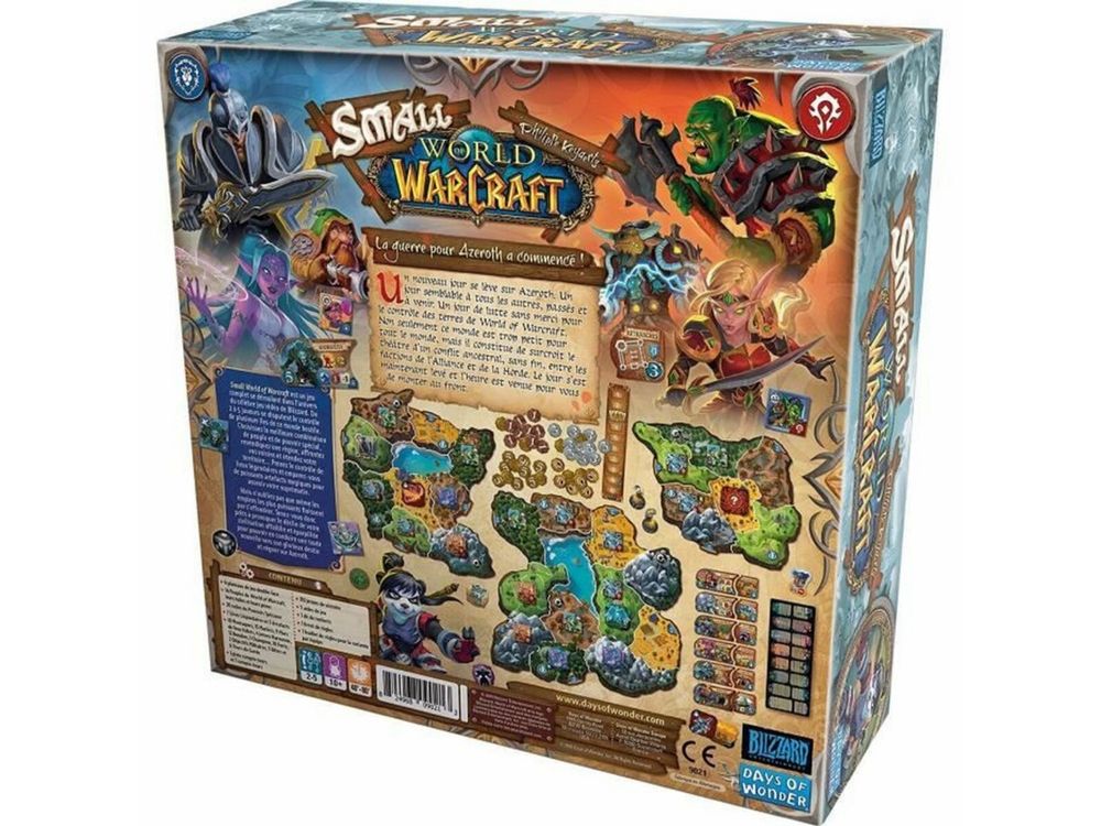 Jogo de tabuleiro Small World of Warcraft