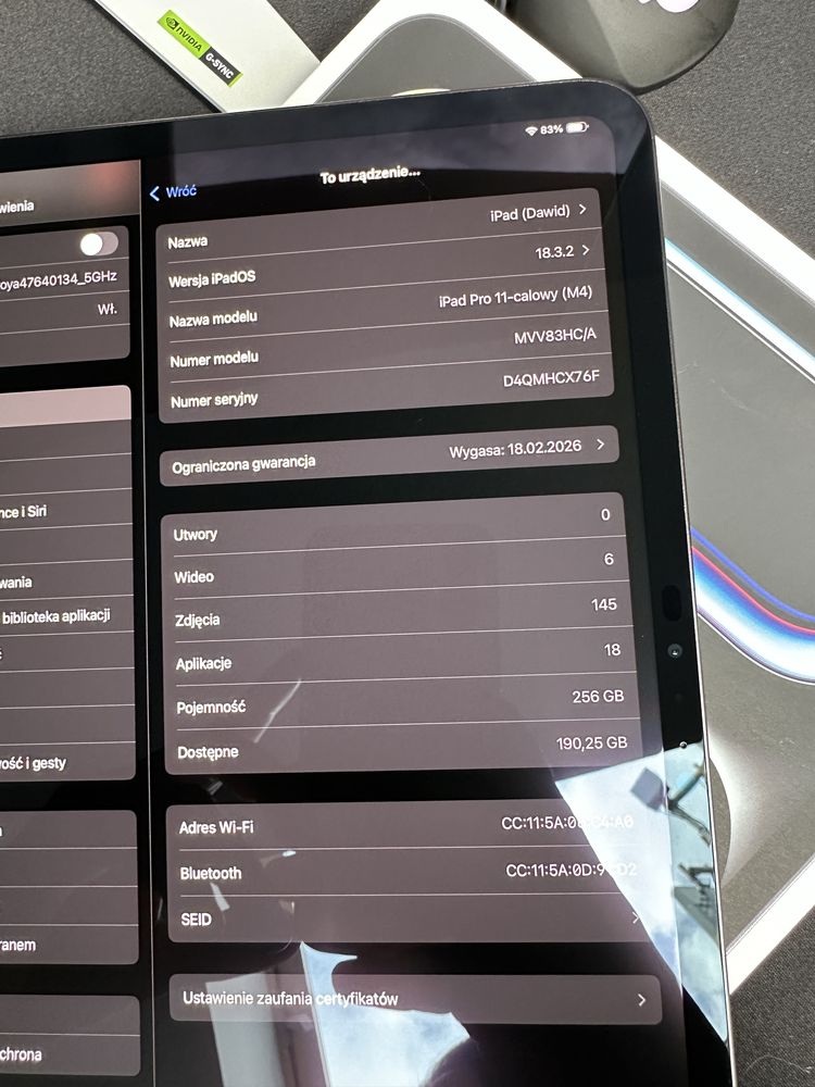 Ipad 11 pro (m4 - oled - 256gb)