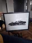 Obraz obrazek na ścianę auto dodge car