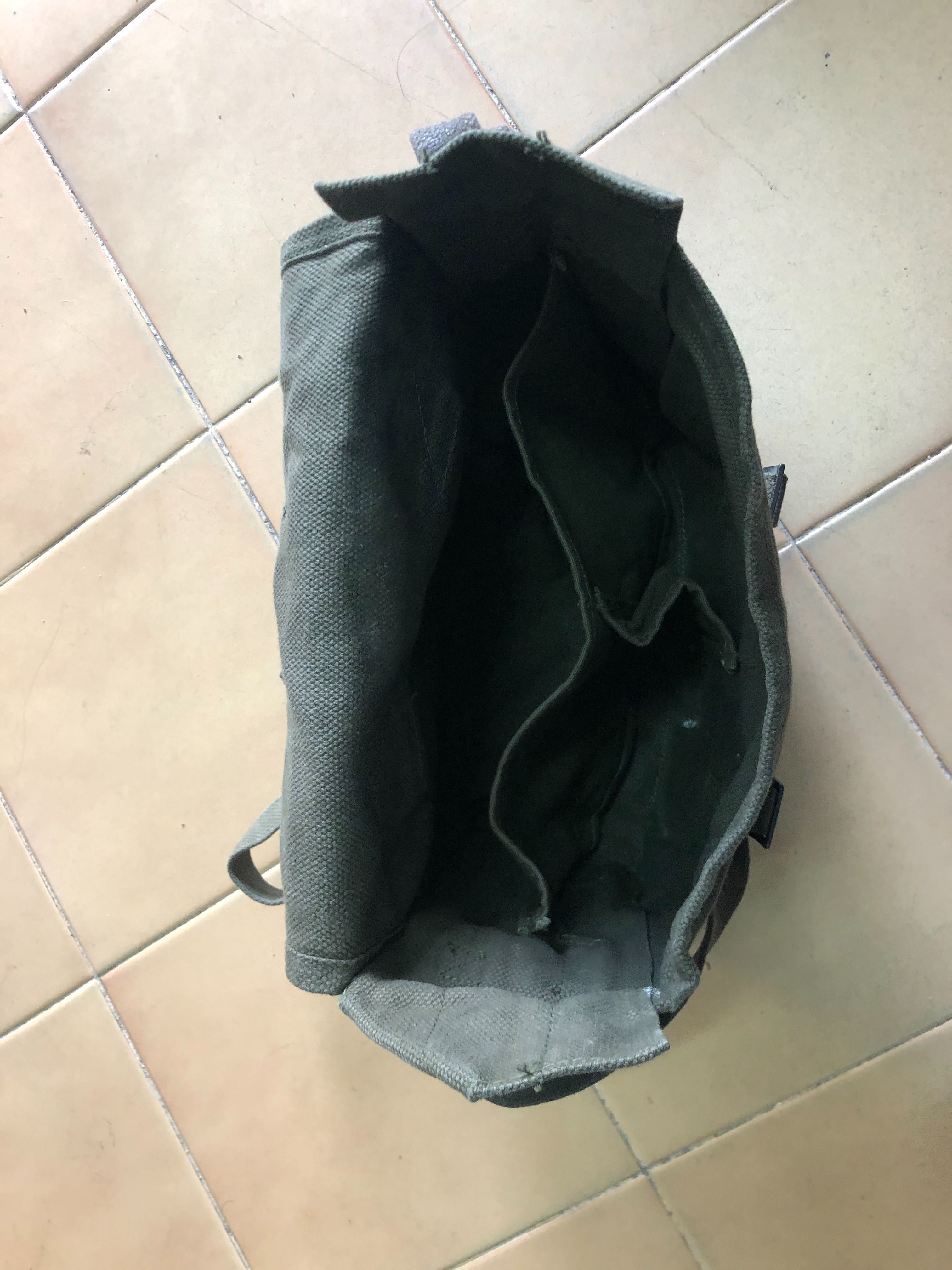 Pukelbag 100% militar (cânhamo)