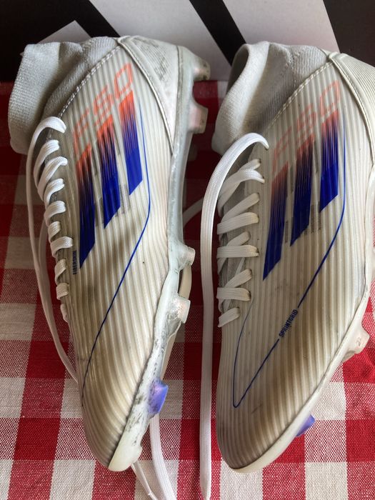 Chuteiras futebol Adidas F50 Fiberskin Sprintgrid 39 1/3 com pitons
