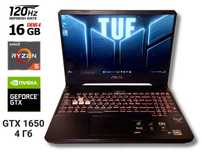 ASUS TUF FX505D 120Гц Ryzen 5 3550H 3.7ГГц 16/512 GTX 1650 4Гб Ігровий