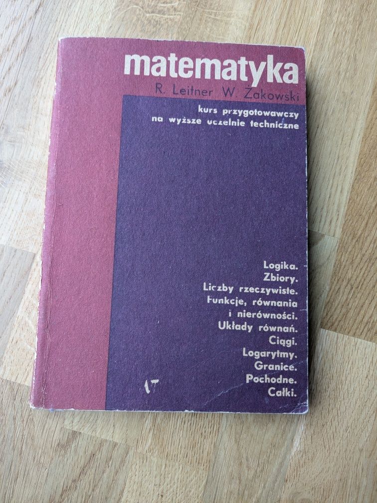 Matematyka R. Leitner W. Żakowski