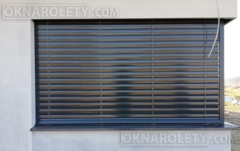 Żaluzja fasadowa Podtynkowa Natynkowa Z90 C80 130x130 Wrocław