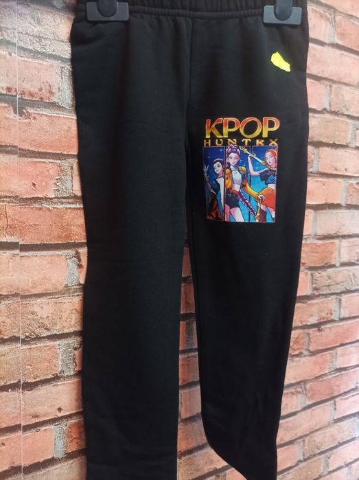 Czarne leginsy Huntrix K-pop Łowczynie Demonów 140