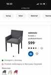Fotele/krzesła ikea zestaw 4szt