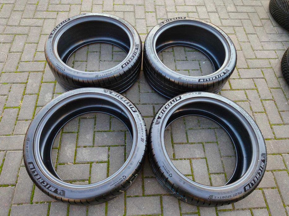 225/40 + 255/35 R19 MICHELIN Pilot Sport 4S* 7.5mm 2024r Letnie 4szt