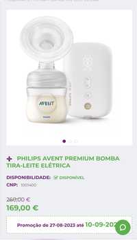 PHILIPS AVENT PREMIUM BOMBA TIRA-LEITE ELÉTRICA