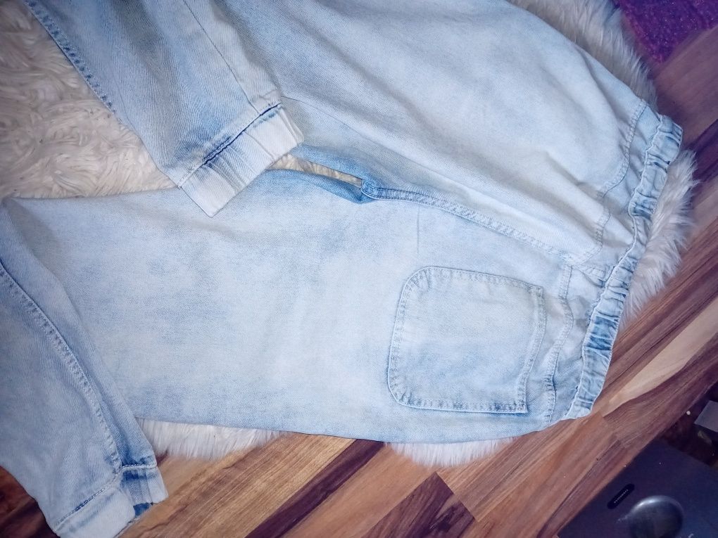 Spodnie jeansowe boyfrend rozmiar Lbpull & bear