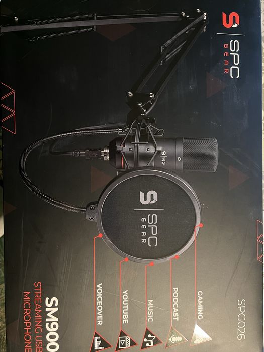 SPC gear SM900 Mikrophone gemingowy i strimowy