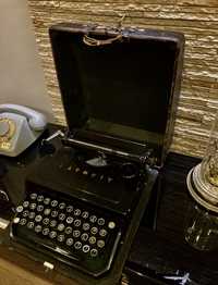 Maszyna do pisania  Adler Favorite antyk kolekcja wojna mercedes