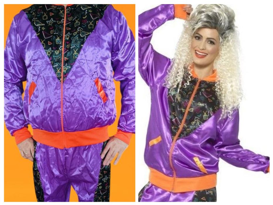 Карнавальна спортивна кофта  Smiffys розмір L,відтінок фіолетового