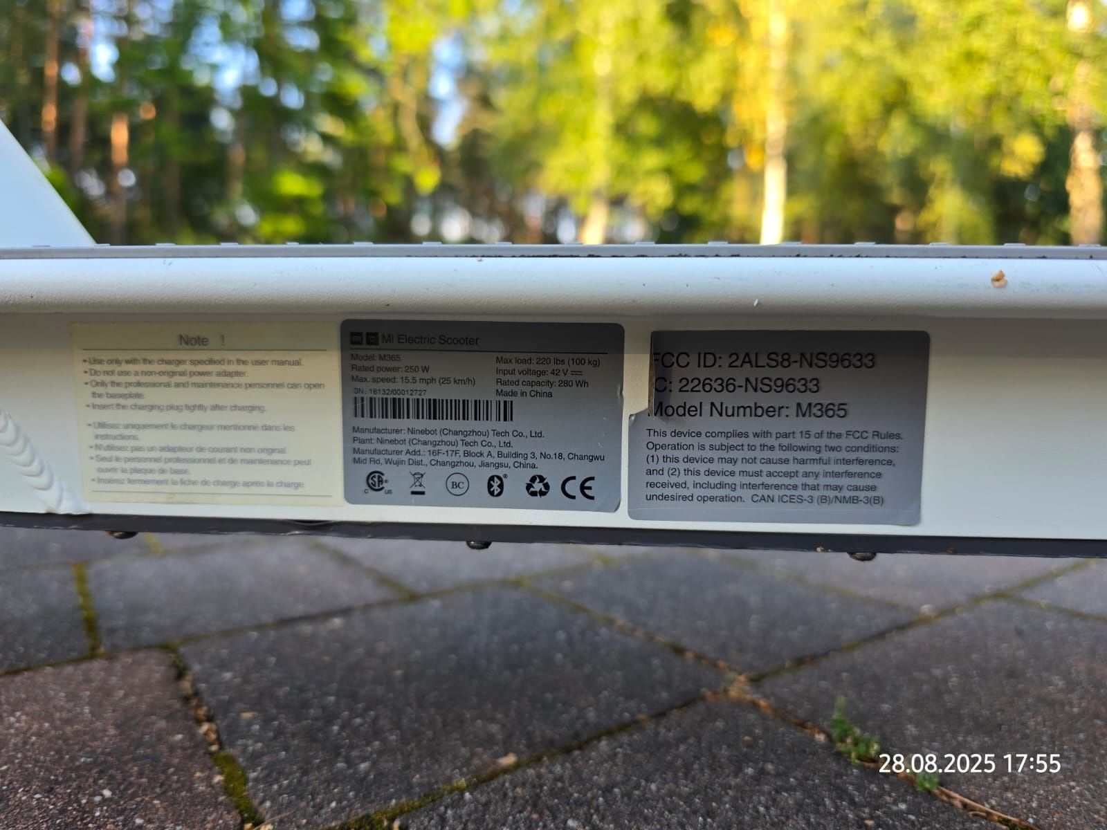Hulajnoga elektryczna Xiaomi Mija 365