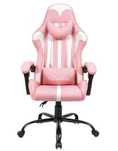 Fotel Biurowy/Gamingowy z regulacją oparcia - EXTREME Giulia Pink