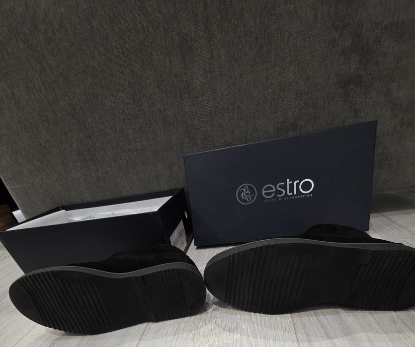 Чоботи Estro ( натуральная замша)