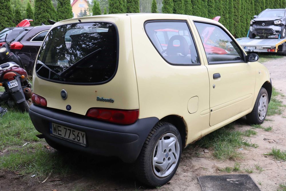 Fiat Seicento 1,1 Benzyna 2004r. Tanio