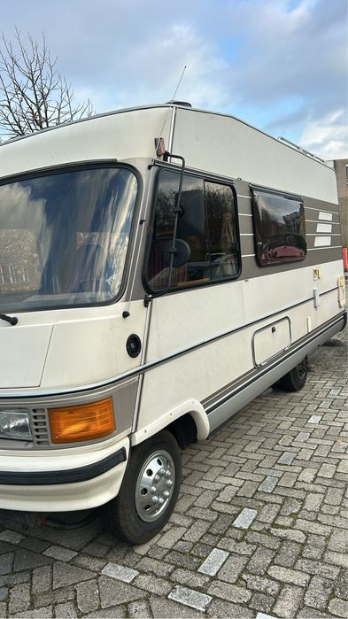 Klasyka Hymer peugeot bd stan z Nl retro Kamper 89 r