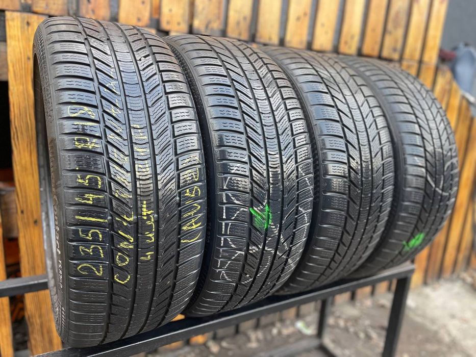 225/45 r18 шини б/у зимові Continental