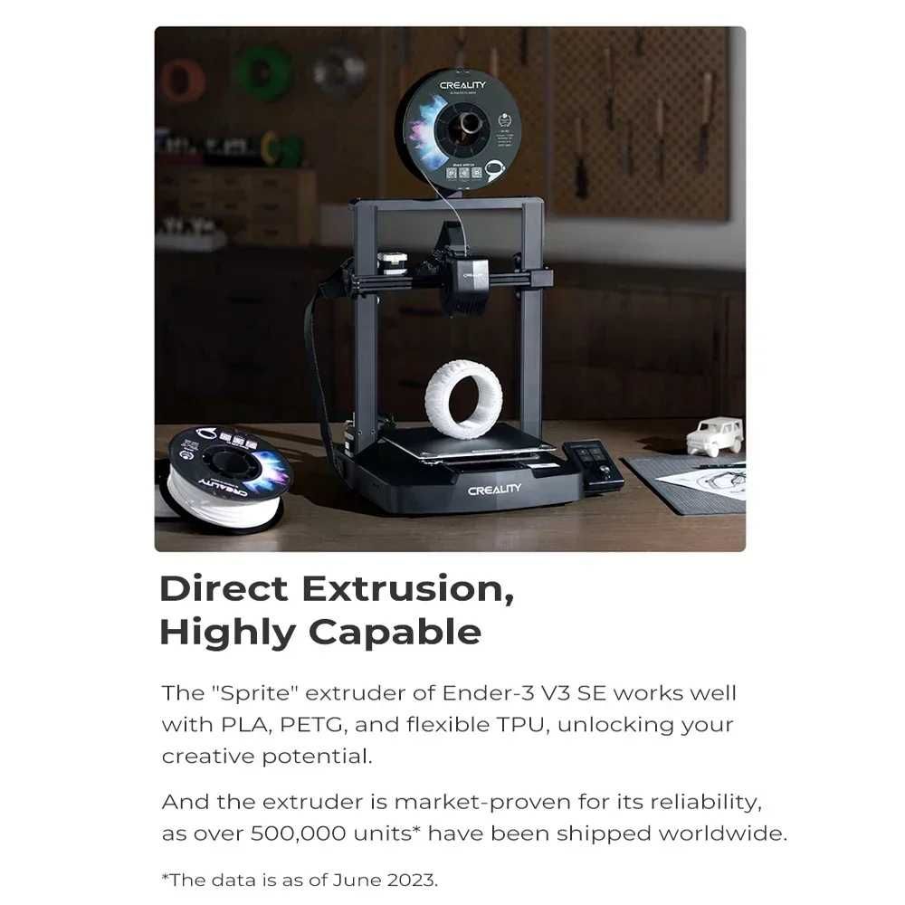 [NOVO] Impressora 3D Creality Ender 3 V3 SE [22 x 22 x 25]