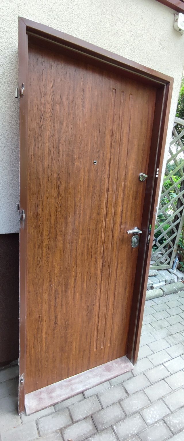 Drzwi wejściowe 80-ki Lewe