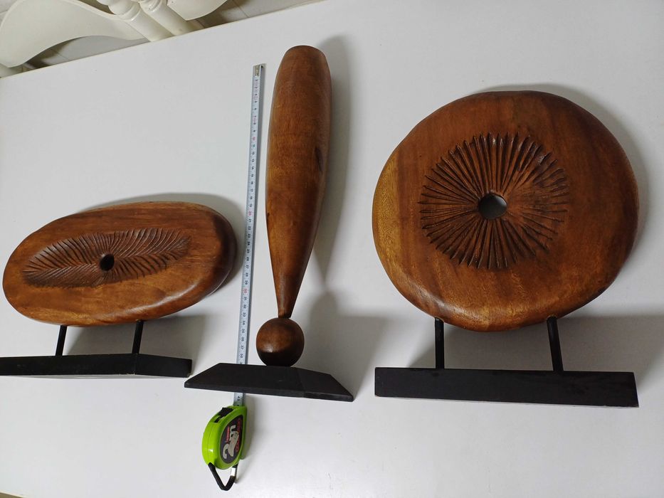 Peças de decoração 3 unidades