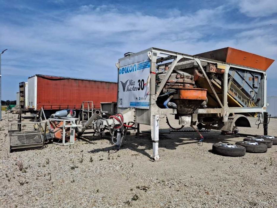 Mobilny węzeł betoniarski ELKON MIX MASTER 30 – 2019 poleasingowy