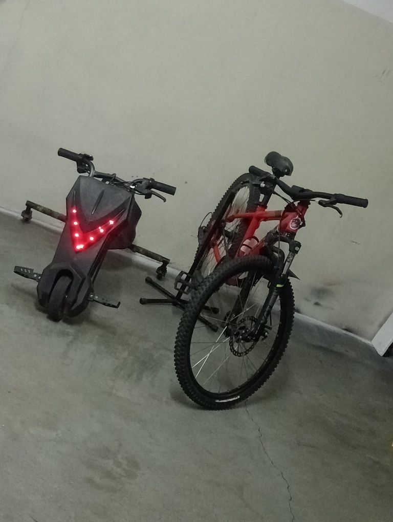 Cart com bicicleta