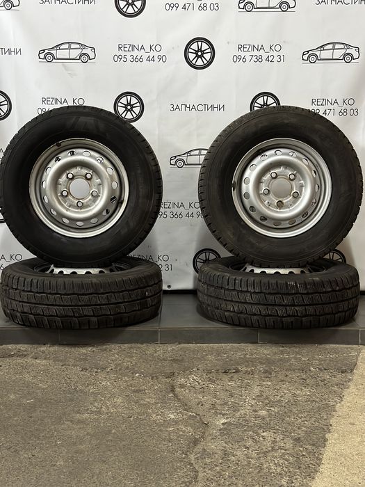 Колеса в зборі 225/70 R15C Kumho,диски 5х130 R15