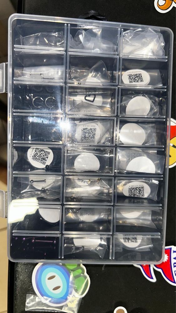 Body piercing kit completo profissionais