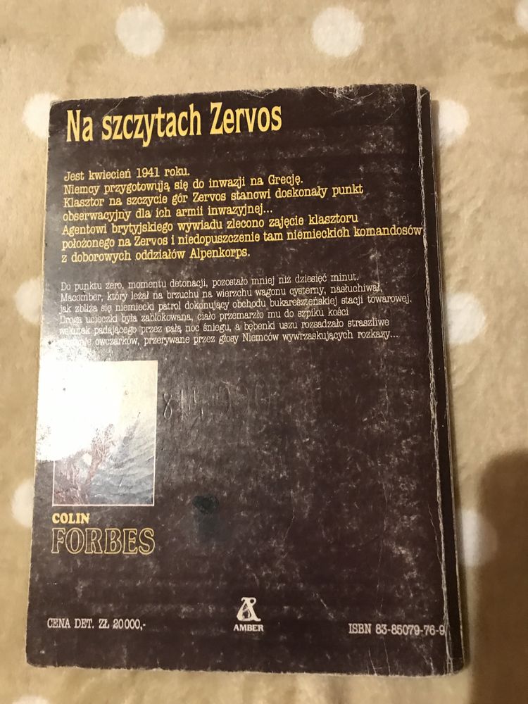 Na szczytach Zervos - Colin Forbes