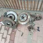 BMW E46 hamulce tarczowe zaciski jarzma 330i