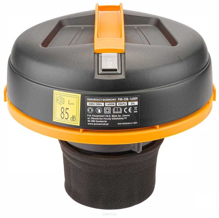 Odkurzacz do Oczka Wodnego Basenowy 1600W 25L