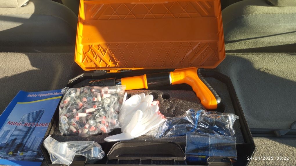 Pregos com ou sem braçadeira para pistola
