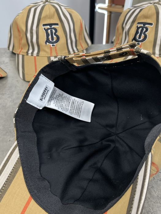 Кепка Burberry Клетка | Кепка Барбери с вышитым логотипом