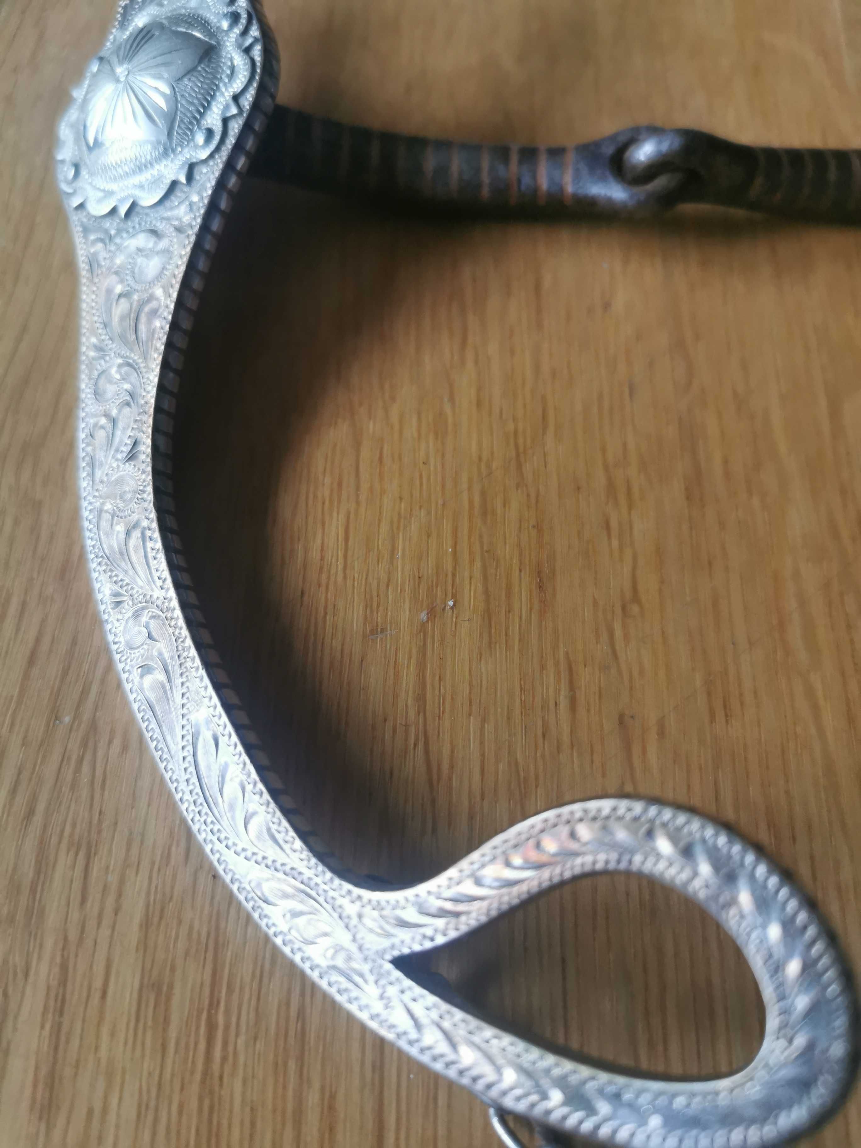 Wędzidło western Silver E. Garcia loose shanked snaffle bit