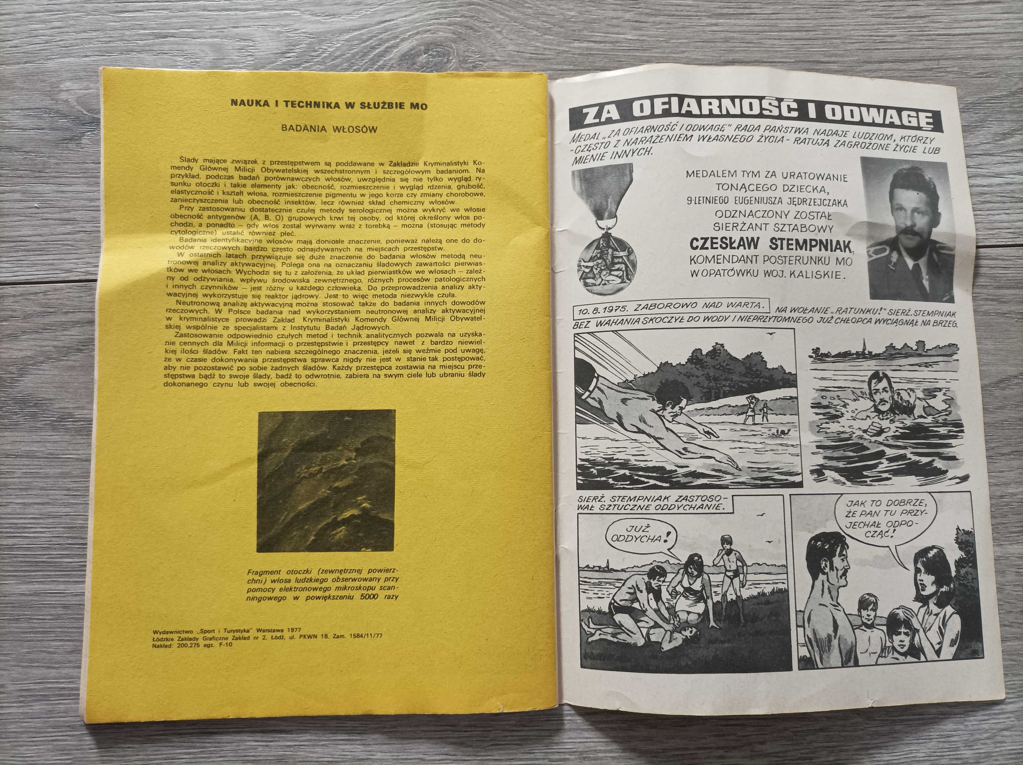 Kapitan Żbik Zerwana sieć 1977