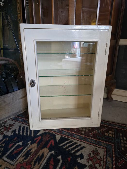 Stara SZAFKA apteczna medyczna Vintage - Łódź