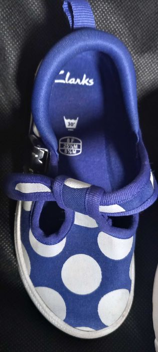 Trampeczki Clarks 25,5