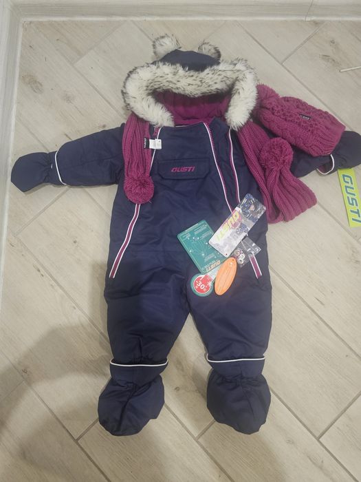 Зимовий комбінезон  - 30°с на 6 місяців/68см