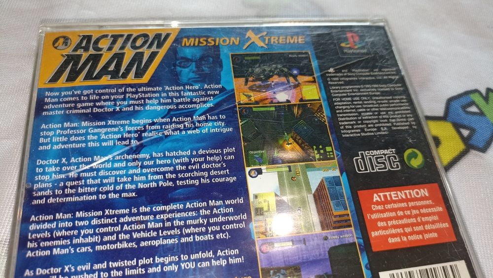 Action Man PSX możliwa zamiana SKLEP kioskzgrami
