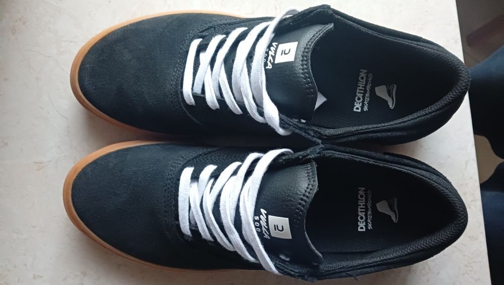 Buty Decathlon Vulca na deske skateboard Ala Vans