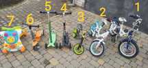 Двоколісний дитячий велосипед 12" GR 0001 Generator Rex (синій з білим