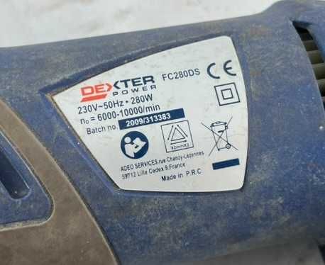 Szlifierka oscylacyjna Dexter FC280DS trójkątna