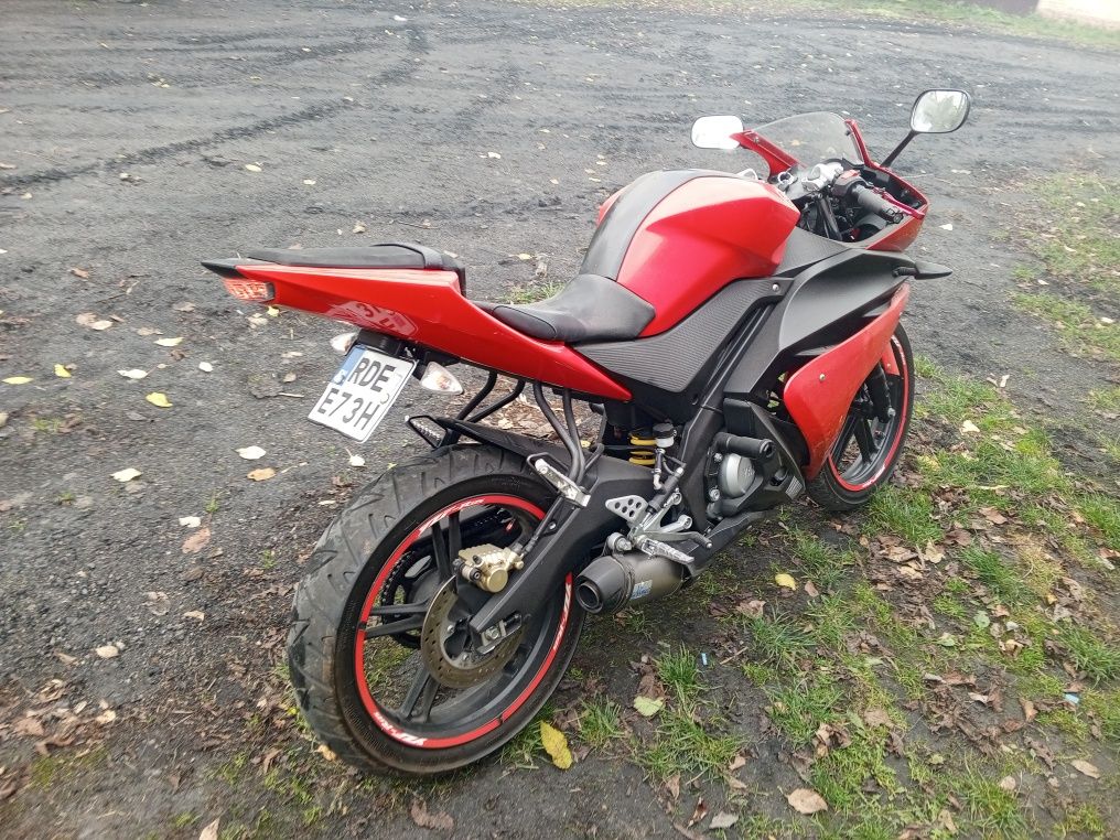 Yamaha yzf R125 zadbana