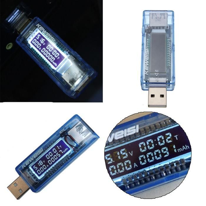 ELT009 - Medidor USB de corrente, tensão e capacidade