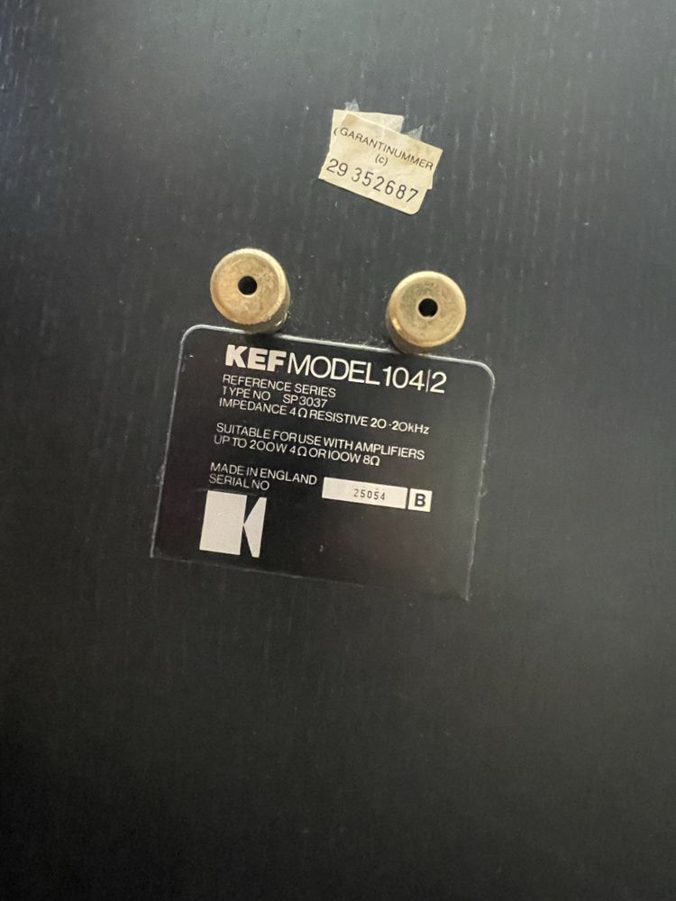KEF reference  104/2