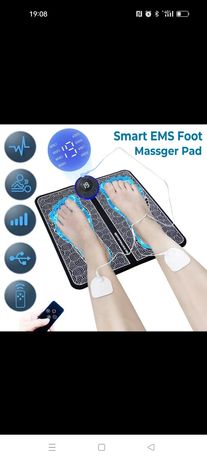 Электрический EMS массажный коврик для ног