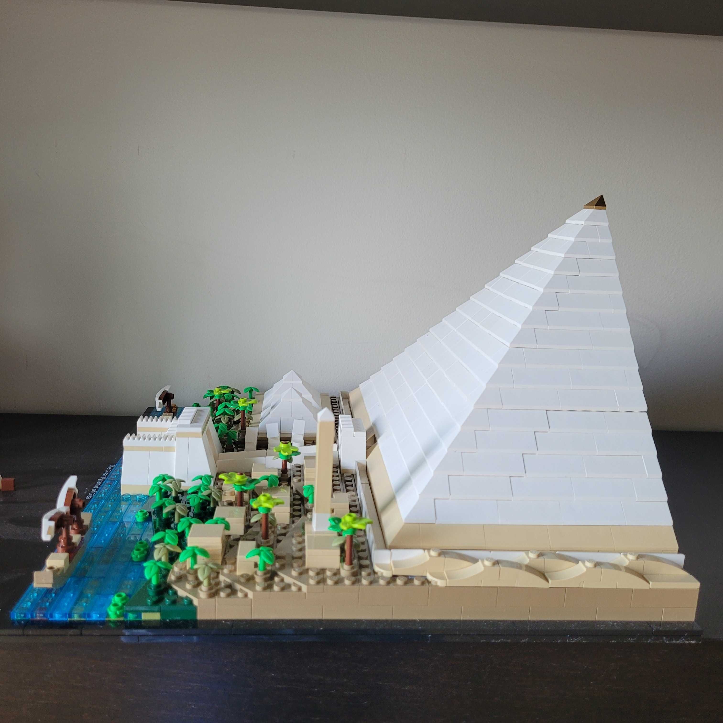 Pirâmide de giza de Lego Architecture montada