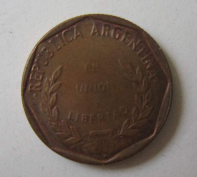 Moeda da Argentina 1993 - 1 centavo
