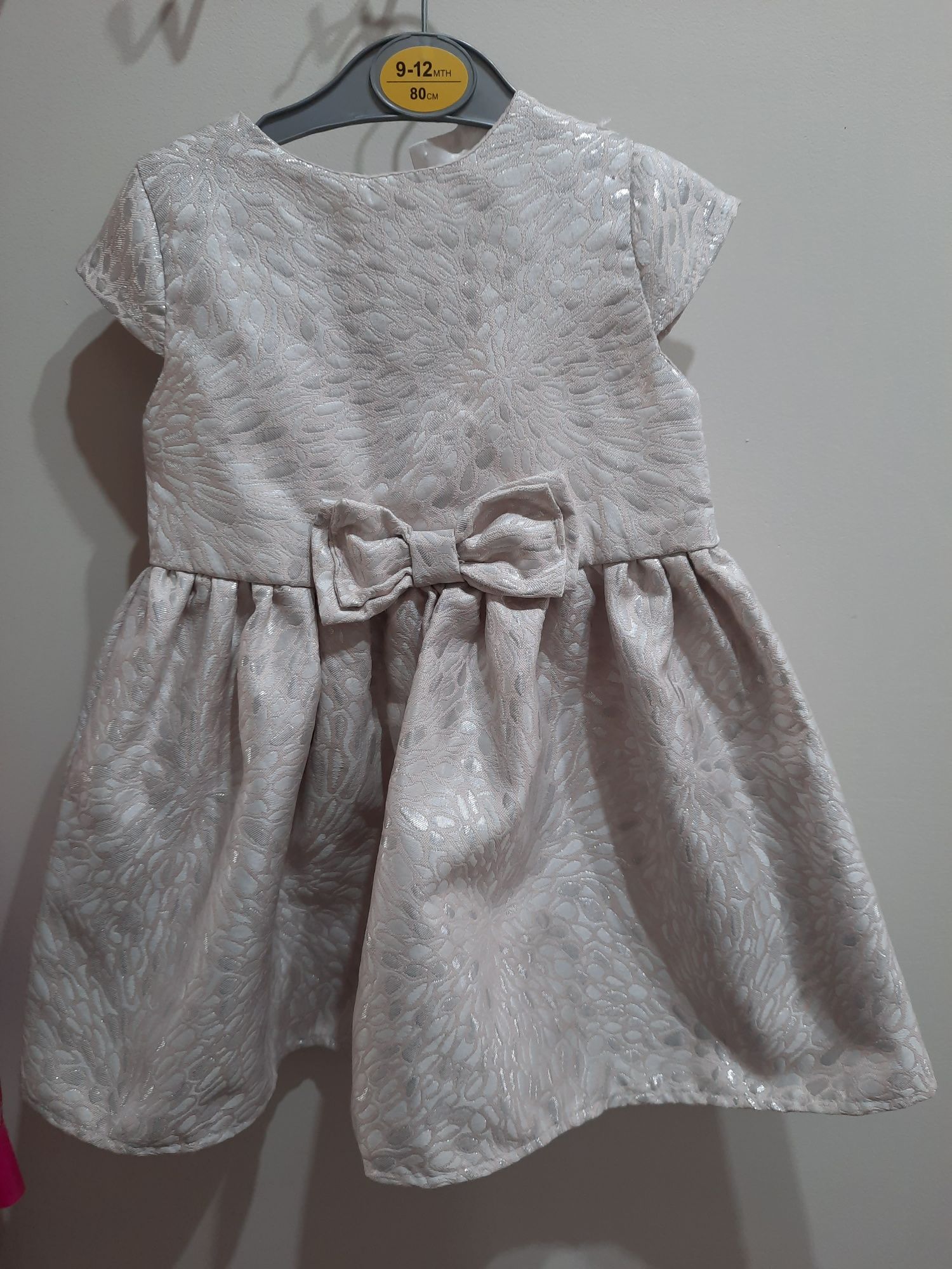 Srebrna sukienka Pepco 92cm
